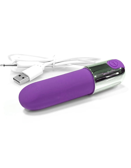 NIXIE Smooch Rechargeable Lipstick Vibrator, Purple Ombre - THES