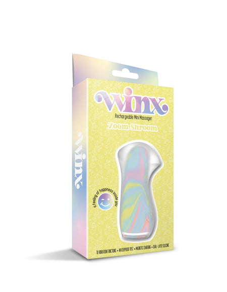 WINX Zoom Shroom Squishy Silicone Vibrator - THES