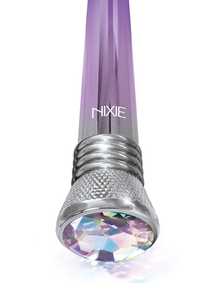 Nixie Jewel Ombre G-Spot Vibe, 10 Function, Purple Glow w/storage bag - THES