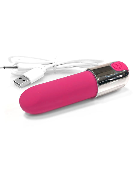 NIXIE Smooch Rechargeable Lipstick Vibrator, Pink Ombre - THES