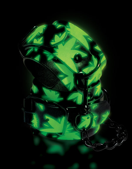 Stoner Vibes, Chronic Collection, Glow in the Dark Ankle Cuffs - THES