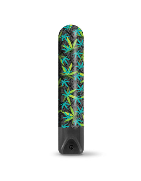 Prints Charming Buzzed Higher Power Rechargeable Bullet, Canna Queen w/storage bag - The Happy Ending Shop