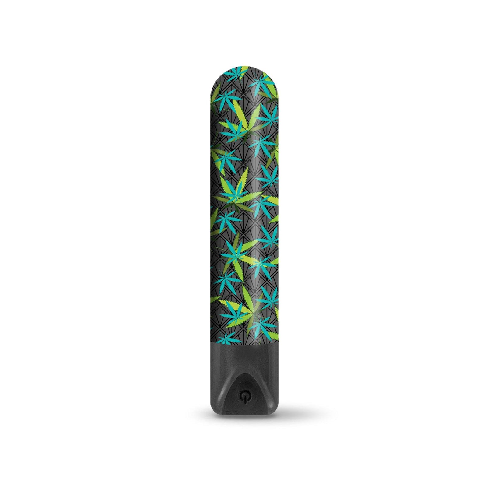 Prints Charming Buzzed Higher Power Rechargeable Bullet, Canna Queen w/storage bag - The Happy Ending Shop