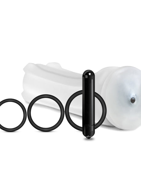 MSTR B8 Vibrating Stroker Pack, Hand Cuff, Five PC Kit - THES